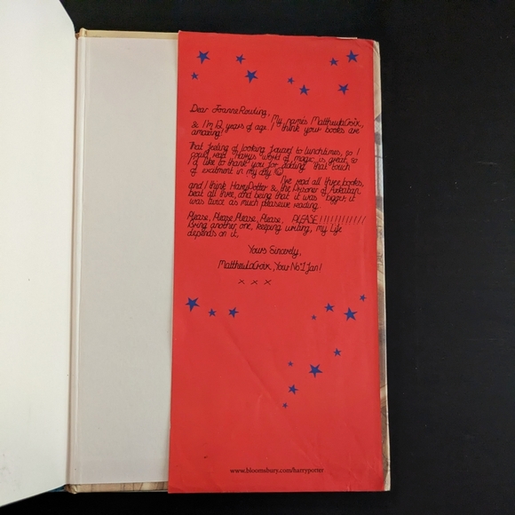 Rare Harry Potter and the Goblet of Fire UK First Edition First Print w/ Errors - Picture 7 of 15